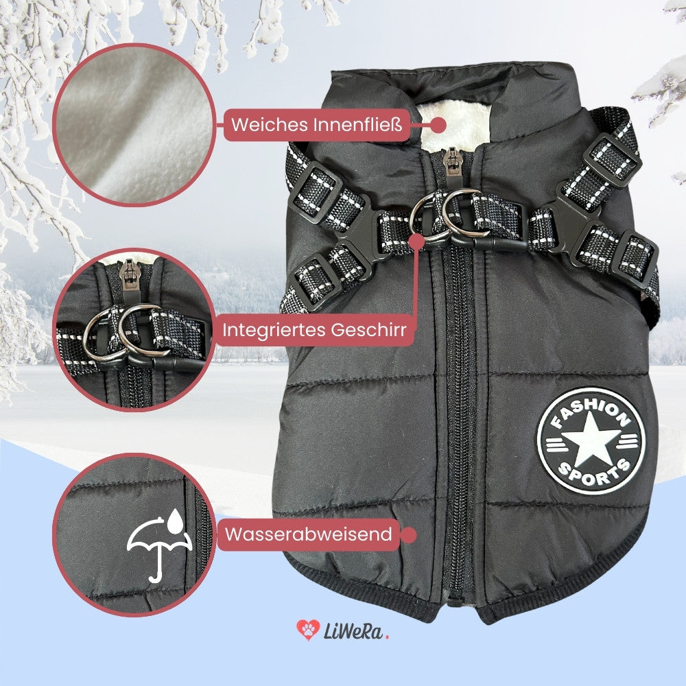 Wasserfeste Hundejacke DELUXE