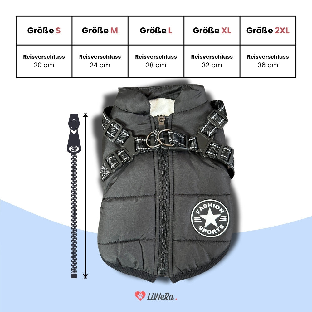 Wasserfeste Hundejacke DELUXE