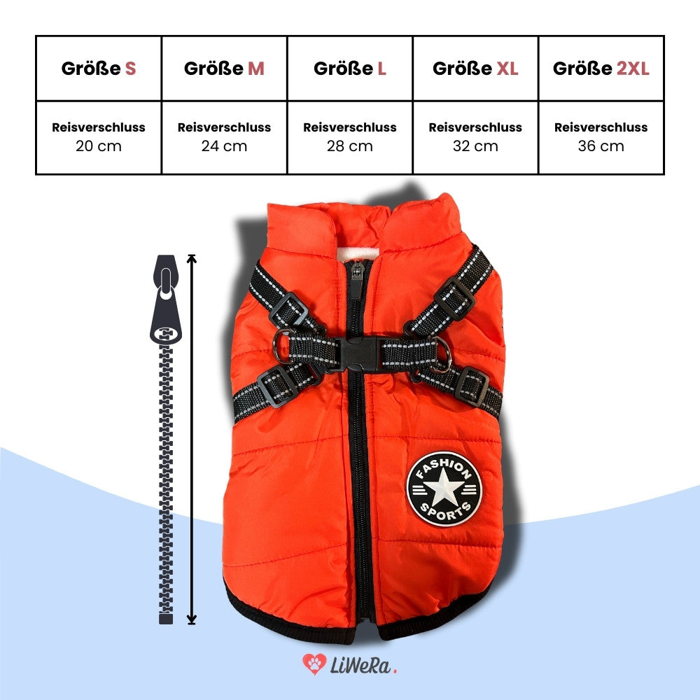 Wasserfeste Hundejacke DELUXE