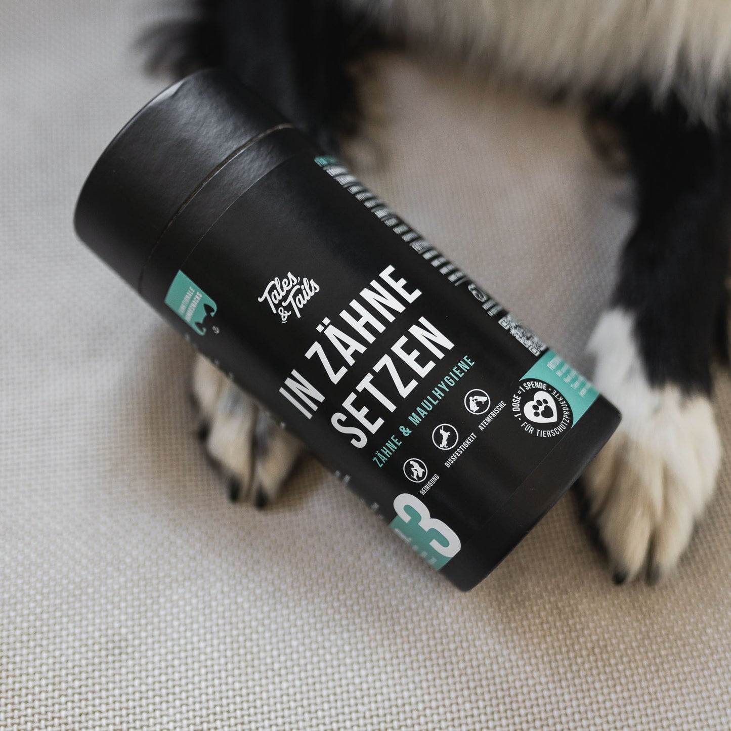 "In Zähne setzen" - Zahnpflege-Snack für Hunde