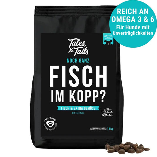 "Noch ganz Fisch im Kopp?" - Softes Trockenfutter mit Fisch